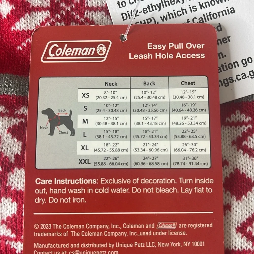 Coleman dog nordic